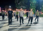 Harkamtibmas, Kapolrestabes Surabaya Pimpin Patroli Skala Besar Tiga Pilar Hingga Dini Hari