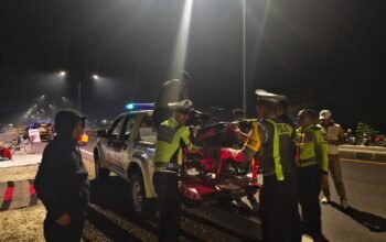 Polisi Gelar Patroli Balap Liar di Jalur Lintas Utara Lamongan 9 Motor Diamankan