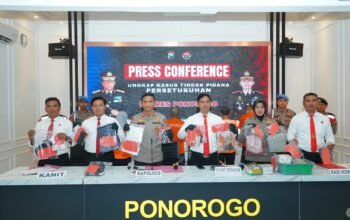 Polres Ponorogo Ungkap Kasus Kekerasan Seksual Terhadap Anak Dibawah Umur, Tersangka Diamankan