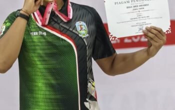 Tembakan Jitu Serka Deka Diko Anugrah Meraih Medali Emas di Kejurnas 2025