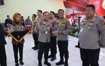 Sukses Selesaikan Sejumlah Perkara Tindak Pidana Polresta Sidoarjo Raih Penghargaan dari Kapolda Jatim