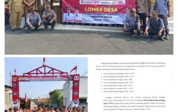 Desa Sukatenang keluar Sebagai pemenang Lomba Kampung Bersih Tingkat Kecamatan Sukawangi