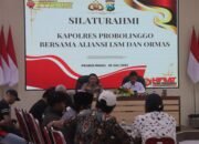 Jalin Silaturahmi, Kapolres Probolinggo Tatap Muka Dengan LSM dan Ormas Ajak Jaga Kamtibmas