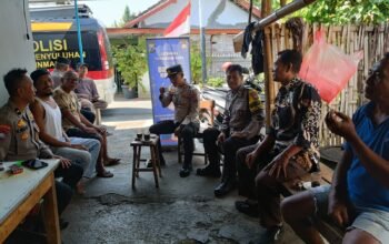 Lewat Gas Kopling, Polres Kediri Kota Ajak Warga Jaga Kamtibmas