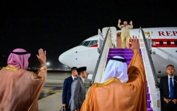 Presiden Prabowo Tinggalkan Arab Saudi, Lanjutkan Diplomasi