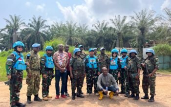 Recce Satgas Kizi TNI Konga XX-V Dalam Rangka Evaluasi Dan Persiapan Akhir Penutupan Tanzania Batalyon Camp.