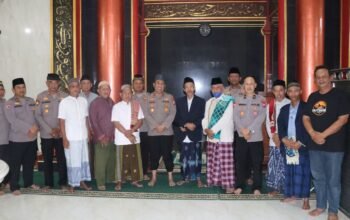 Subuh Berjamaah, Polres Nganjuk Gandeng Masyarakat Perkuat Kamtibmas Sukomoro