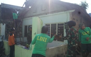 Sukseskan TMMD Reguler Ke-125 Kodim 0735/Surakarta, Ormas MTA Dan LDII Turut Serta Garap RTLH
