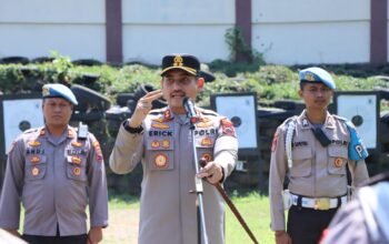 Asah Kemampuan, Polres Jepara Gelar Latihan Menembak Rutin