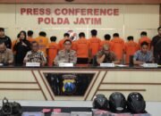 Polda Jatim Ungkap Jaringan Curanmor di 4 Kota Amankan 12 Tersangka