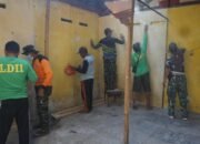 Hari Libur Tak Menyurutkan Semangat Satgas TMMD Reguler Ke-125 Kodim 0735/Surakarta Dalam Bekerja