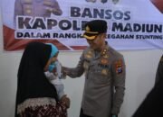 Peduli Stunting, Kapolres Madiun Salurkan Bansos Untuk Masyarakat