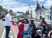 “Polda Sumbar Bagikan 1.250 Bendera Merah Putih Sambut HUT RI ke-80”
