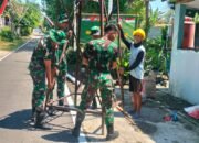 Sukseskan Program Kasad, Satgas TMMD Reguler Ke-125 Kodim 0735/Surakarta Garab Sasaran Fisik Pipanisasi