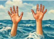 Seorang Polisi Hilang Diduga Diseret Ombak di Pantai Goa Matu Pesisir Barat