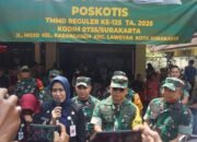 Tim Wasev Mabes TNI Kunjungi TMMD Reguler Ke-125 di Wilayah Kodim 0735/Surakarta