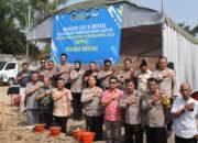 Peletakan Batu Pertama oleh Kapolres Kediri Tandai Pembangunan SPPG di Plemahan