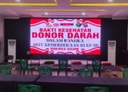 Polres Agam Gelar Bakti Kesehatan Donor Darah Dalam Rangka HUTKemerdekaan RI Ke 80