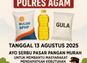 POLRI DAN BULOG GERAK CEPAT STABILKAN HARGA BERAS MELALUI GERAKAN PANGAN MURAH