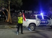 Polres Langkat Gencarkan Patroli Blue Light Jaga Situasi Kondusif