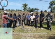 Yonif TP 901 Tahap II Kabupaten Agam Akan Dibangun dan Patok Lokasi Pun Dipasang Bersama Pemkab Agam dan Unsur Yang Terkait