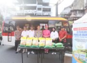 Polres Kediri Kota & Bulog Gelar Pangan Murah di CFD