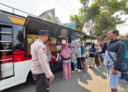 Polres Kediri Kota Sukses Gelar Penjualan Beras SPHP Dalam Program GPM di Gor Joyoboyo