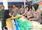 Dukung Stabilitas Harga Pangan Polres Malang Gelar Bazar Murah Warga Sambut Antusias