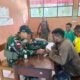 Satgas Yonif 131/Brajasakti Gelar Penyuluhan dan Pelayanan Kesehatan di Kampung Sawiyatami