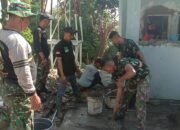 Bersama Warga, Satgas TMMD Reguler Ke-125 Kodim 0735/Surakarta Genjot Renovasi MCK Umum