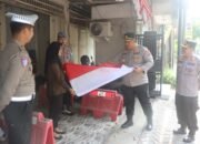 Polres Pasuruan Gelar Gebyar Bendera Merah Putih di Bangil