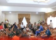 Kapolda Sumbar Hadiri Penyambutan Komandan Kodaeral II di Bandara Internasional Minangkabau