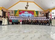 Kapolres Langkat Hadiri Pengukuhan Paskibra HUT RI ke-80