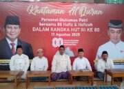 Wujud Syukur Ke-80 Tahun Kemerdekaan RI, Divisi Humas Polri Bersama 80 Hafiz Menggelar Khataman Quran