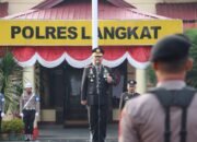 Upacara HUT ke-80 RI, Pesan Kapolres Langkat: Jaga Persatuan dan Keamanan Bangsa