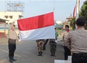 Polsek Ciledug Laksanakan Upacara Pengibaran Bendera Merah Putih dalam Rangka HUT RI ke-80