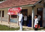 Upacara HUT ke-80 RI di Pekon Balam m Berlangsung Khidmat