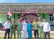 Upacara HUT ke-80 RI di Pekon Marang Berlangsung Khidmat