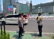Polri Pastikan Keamanan di Kawasan Bundaran HI, Cek Langsung Personel Ops Merdeka Jaya 2025