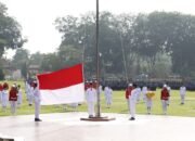 Kapolres Hadiri Upacara HUT RI di Lapangan Alun-alun Tengku Amir Hamzah