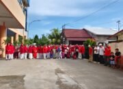 RW 12 Kelurahan Parupuk Tabing Kota Padang kembali Semarakan HUT RI Ke-80 Dengan Jalan Santai