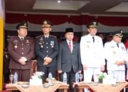 Kapolres Agam Hadiri Upacara HUT RI ke-80 di Halaman Kantor Bupati Agam