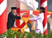 Kasdam I/BB Saksikan Prosesi Penurunan Bendera HUT ke-80 RI di Astaka