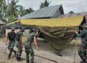 Pulihkan Aktivitas Warga, TNI AD Kerahkan Personel Bersihkan Puing Gempa Poso