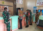 Babinsa Gencar Lakukan Pendataan Pengajuan PTSL di Kantor Desa