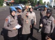 Polwan Polres Pasuruan Gelar Gaktibplin di Momen HUT ke-77