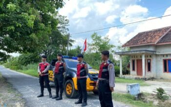 Cegah C3 dan Street Crime, Samapta Polres Tulang Bawang Gelar Patroli di Tiga Lokasi Berbeda