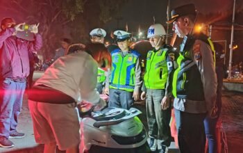 Polres Kediri Kota Temukan Pengendara Terpengaruh Alkohol Saat Operasi Gabungan