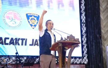 Bentuk Bakti 30 Akabri 95, Ratusan Bansos Diberikan Kepada Masyarakat