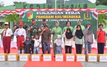 Danrem 132/Tdl Brigjen TNI Deni Gunawan Tegaskan Babinsa Hadir dengan Hati untuk Rakyat
